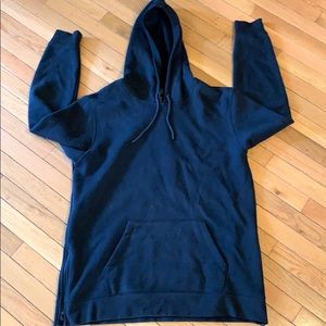 Men’s black hoodie, sweatshirt